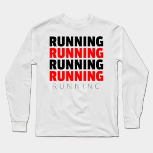 Running By Lamaj Long Sleeve T-Shirt